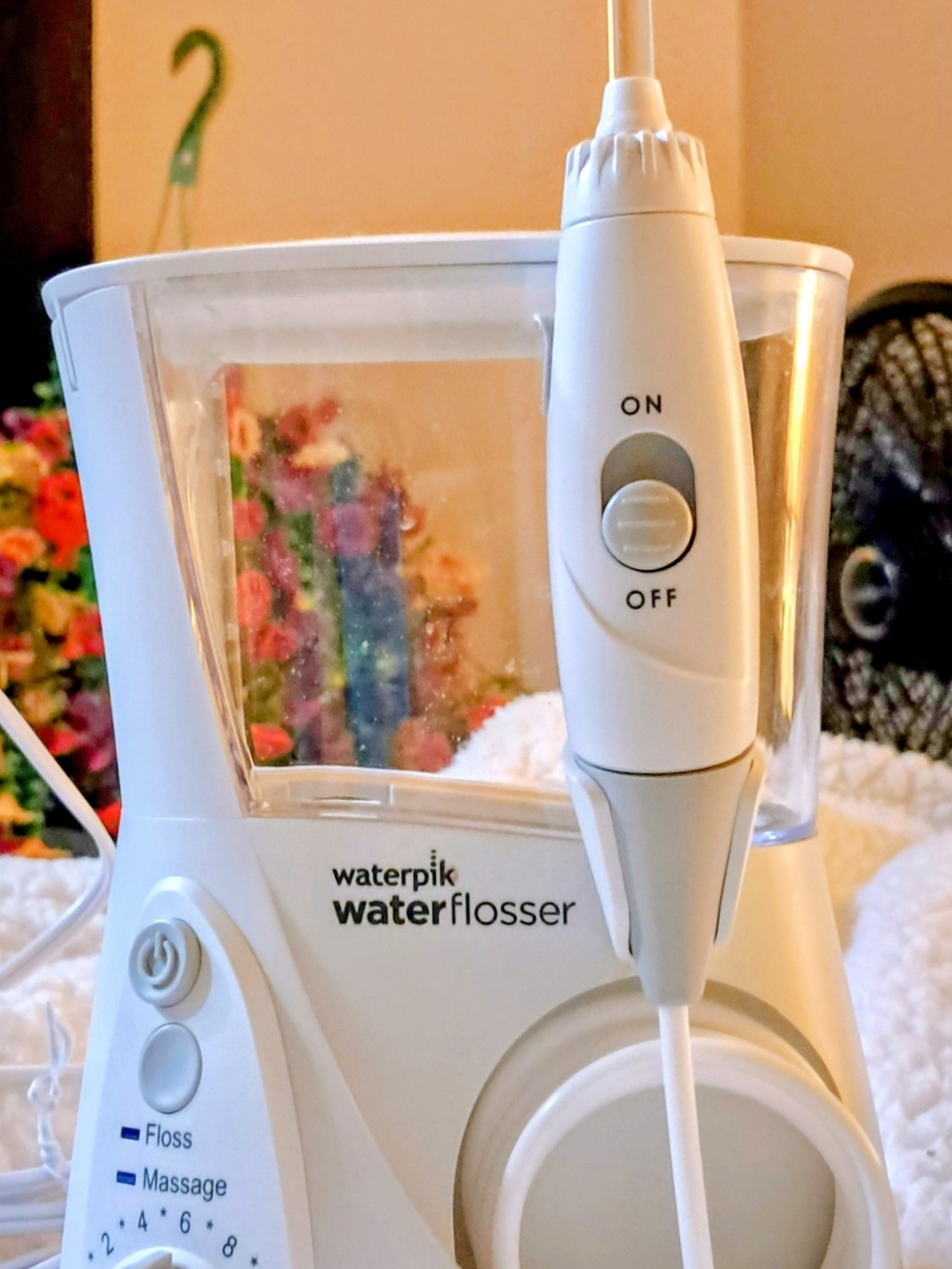 Waterpik White Water Flosser – Powerful At-Home Oral Irrigation
